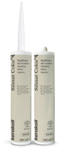 Герметик силиконовый KeraKoll Silmat Color матовый КК64 Слоновая кость  (290 мл)